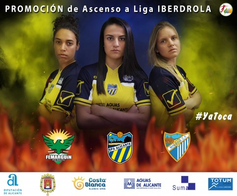 Málaga y Femarguín, rivales del SPA Alicante
