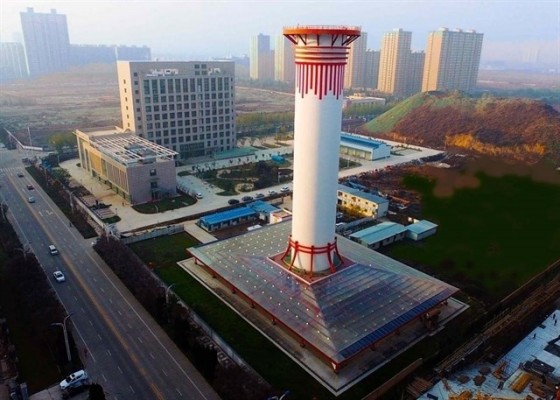 Un gigante purificador ubicado en China reduce un 15% la contaminación del aire por partículas

