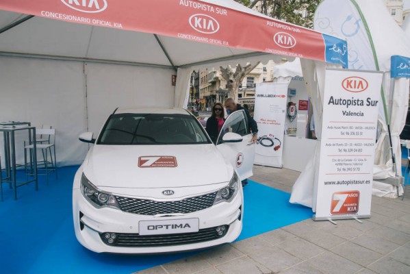 Autopista Sur causó sensación con el Kia Óptima durante el Electric Movements
