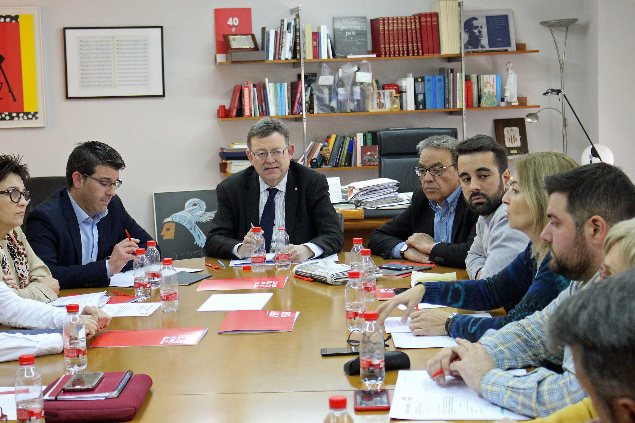 El PSPV vuelve a ser un reino de taifas solo sostenido por la Presidencia de la Generalitat