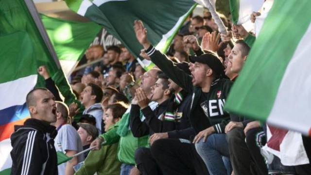 El Rapid Viena estará arropado en Mestalla por alrededor de tres mil aficionados