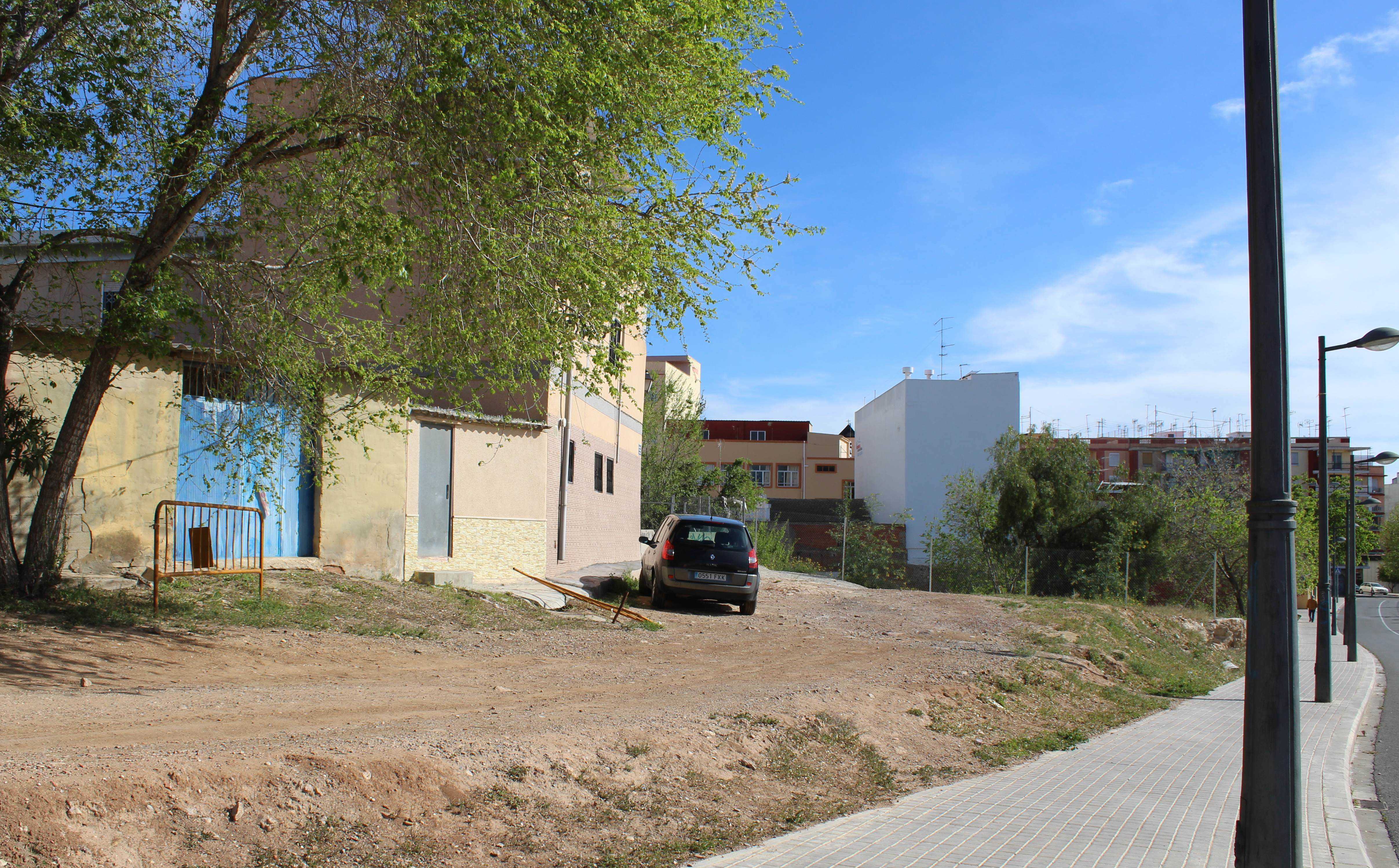 La zona, degradada, sin conexión a vía alguna. Foto: AYTO DE VALENCIA - 