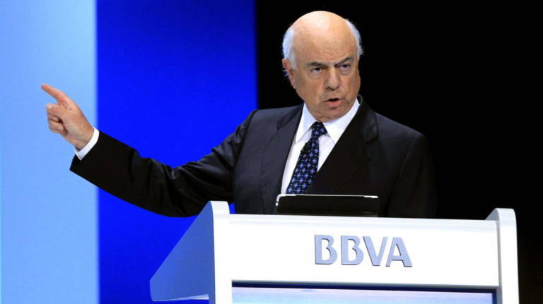  Francisco González, presidente de BBVA  - 