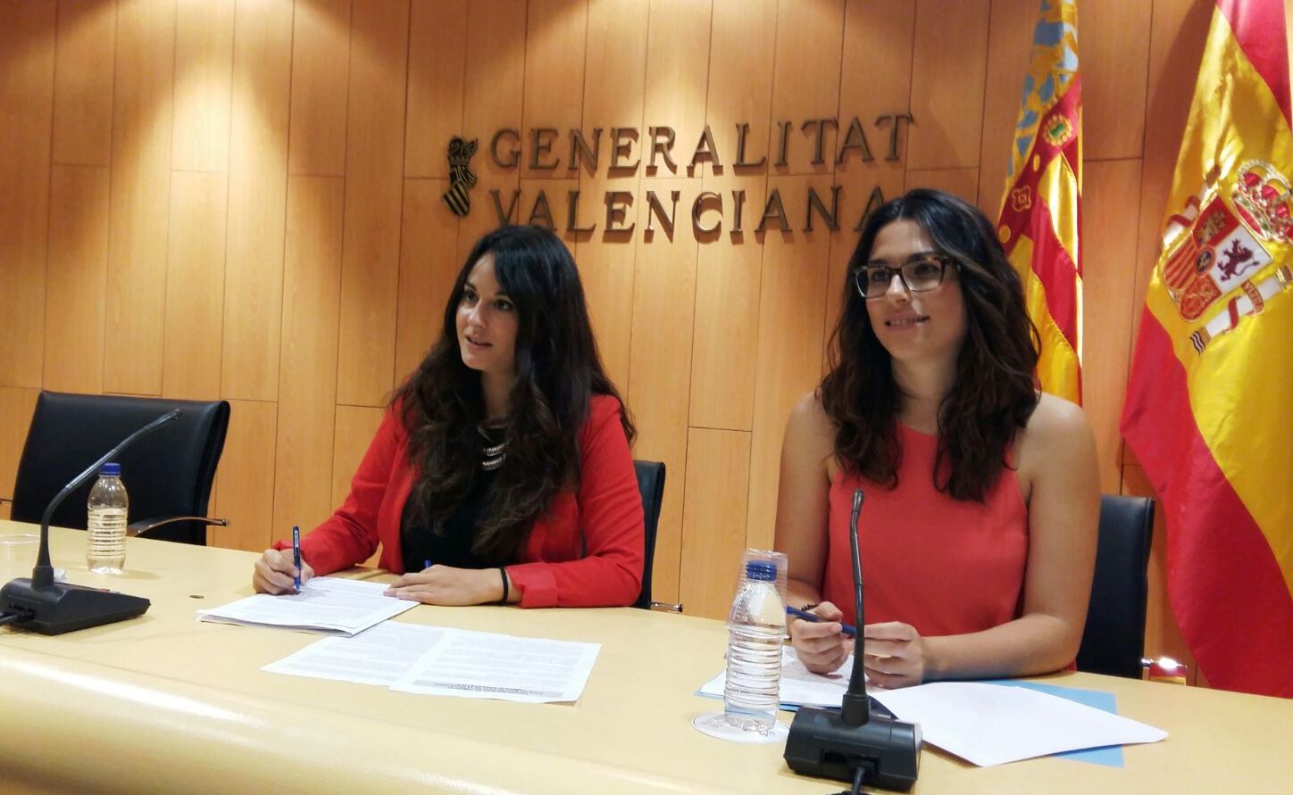 Zulima Pérez, nueva subsecretaria de Hacienda, y Aitana Mas, directora general de Transparencia - 