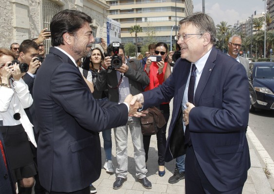Puig reprocha la 'atención' del PP sobre Alicante tras el cambio en la Alcaldía