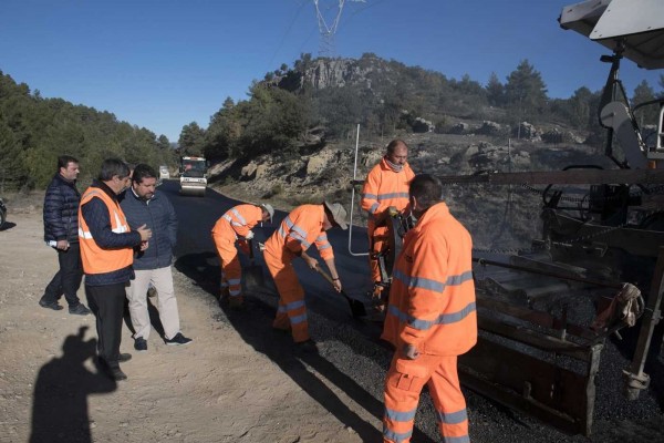 La Diputación de Castellón destinará un total de 9 millones para mejorar las carreteras en 2018