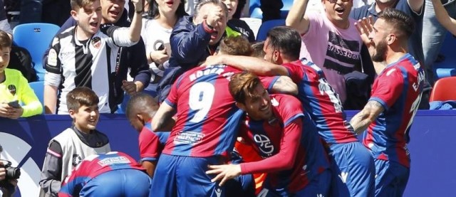 El Levante iguala su mejor racha histórica de triunfos seguidos como local
