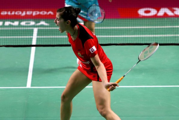 Carolina Marín, campeona de Europa de bádminton por cuarta vez consecutiva
