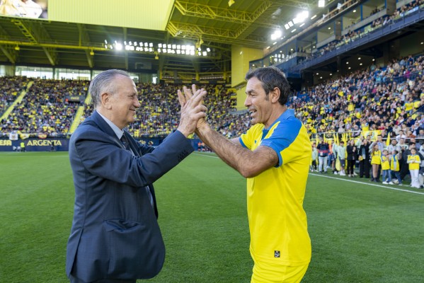 La Cerámica vibra en el 'Partido de las Leyendas' (Fotos: Villarreal CF)