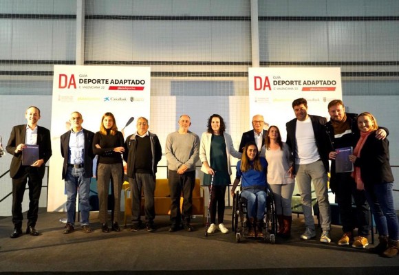 Presentación de la III Guía del Deporte Adaptado de la Comunitat Valenciana 2022 (Fotos: Eduardo Manzana)
