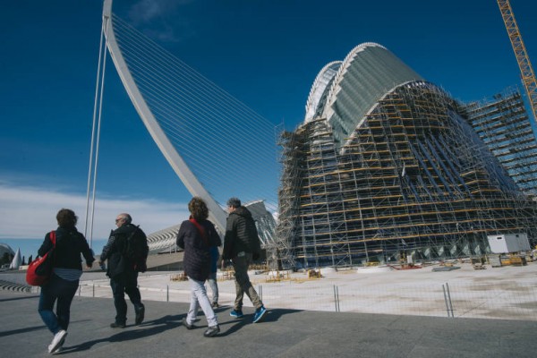 Las obras de finalización del Ágora de las Artes y las Ciencias se retrasan hasta el final del verano