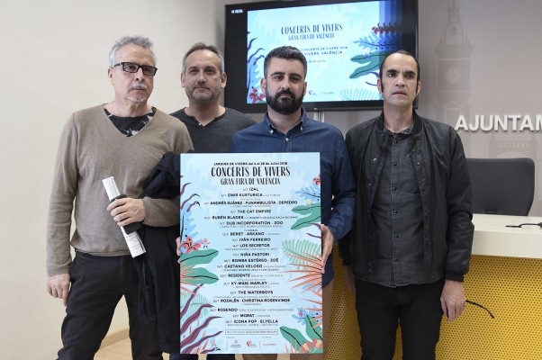 Caetano Veloso, Izal, Emir Kusturica y The Waterboys, en los Conciertos de Viveros