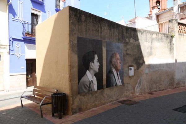 Una proposta mural crea una ruta artística al voltant de la memòria democràtica