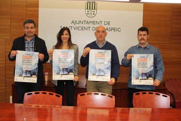 Mayoría de edad para la Gala del Deporte de Sant Vicent del Raspeig 