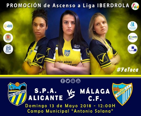 Entrada gratuita en el Antonio Solana para el SPA Alicante-Málaga CFF