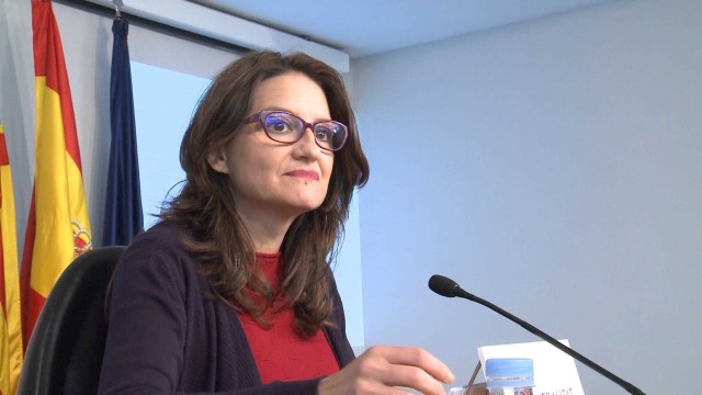 Oltra elude valorar el nombramiento de Moreno en À Punt: 