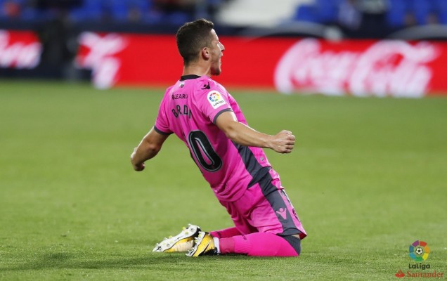 El Levante sigue imparable y golea en Butarque