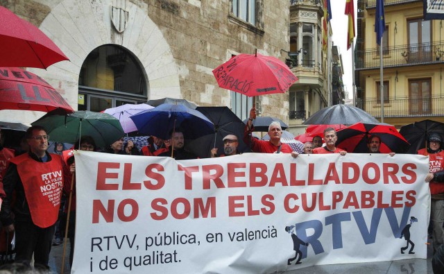 Trabajadores de À Punt siguen demandando a RTVV para obtener más indemnizaciones

