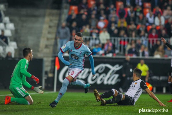 El Celta remite al Valencia a la cláusula de Aspas