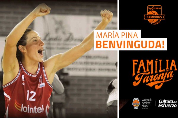 María Pina, primer refuerzo para Valencia Basket