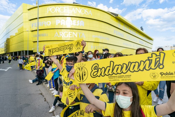 Previa y partido Villarreal-Arsenal (Fotos: Carme Ripollés)
