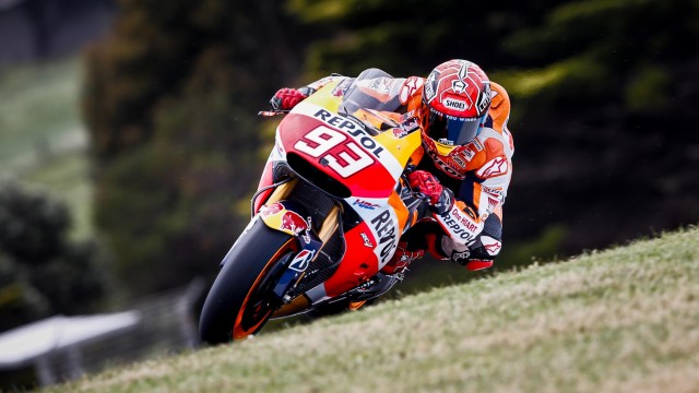 Márquez es el mejor del último día en Phillip Island, Viñales líder absoluto