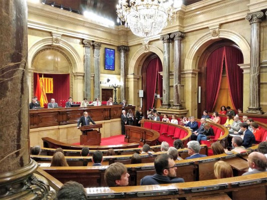 Quim Torra promete retomar el camino a la independencia y elaborar una constitución catalana