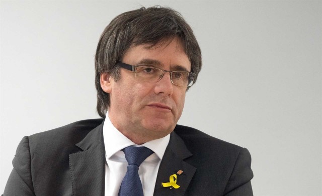 Puigdemont confía en que no se mantenga el artículo 155 si Quim Torra es investido