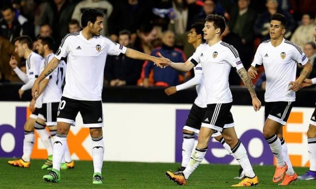 El Valencia logró ante el Rápid su segunda victoria más contundente en Europa