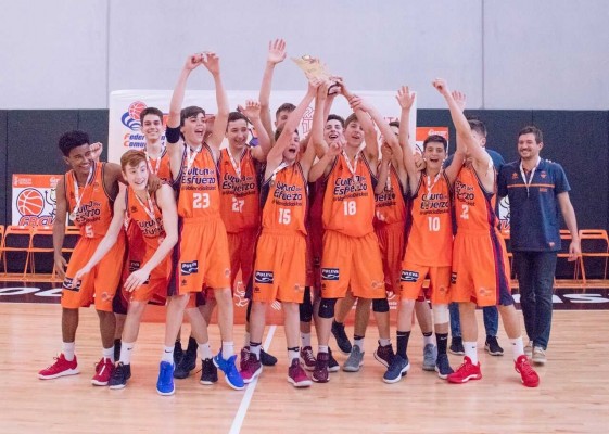 Título y dos subcampeonatos para Valencia Basket en la Fase Final Infantil IR Autonómico