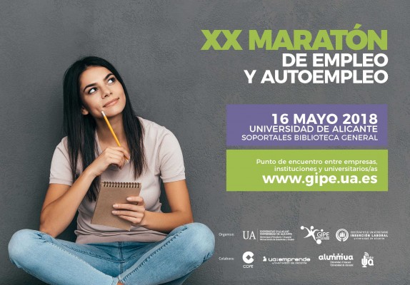 El Maratón de Empleo de la UA contará con 57 stands de empresas, asociaciones y servicios 