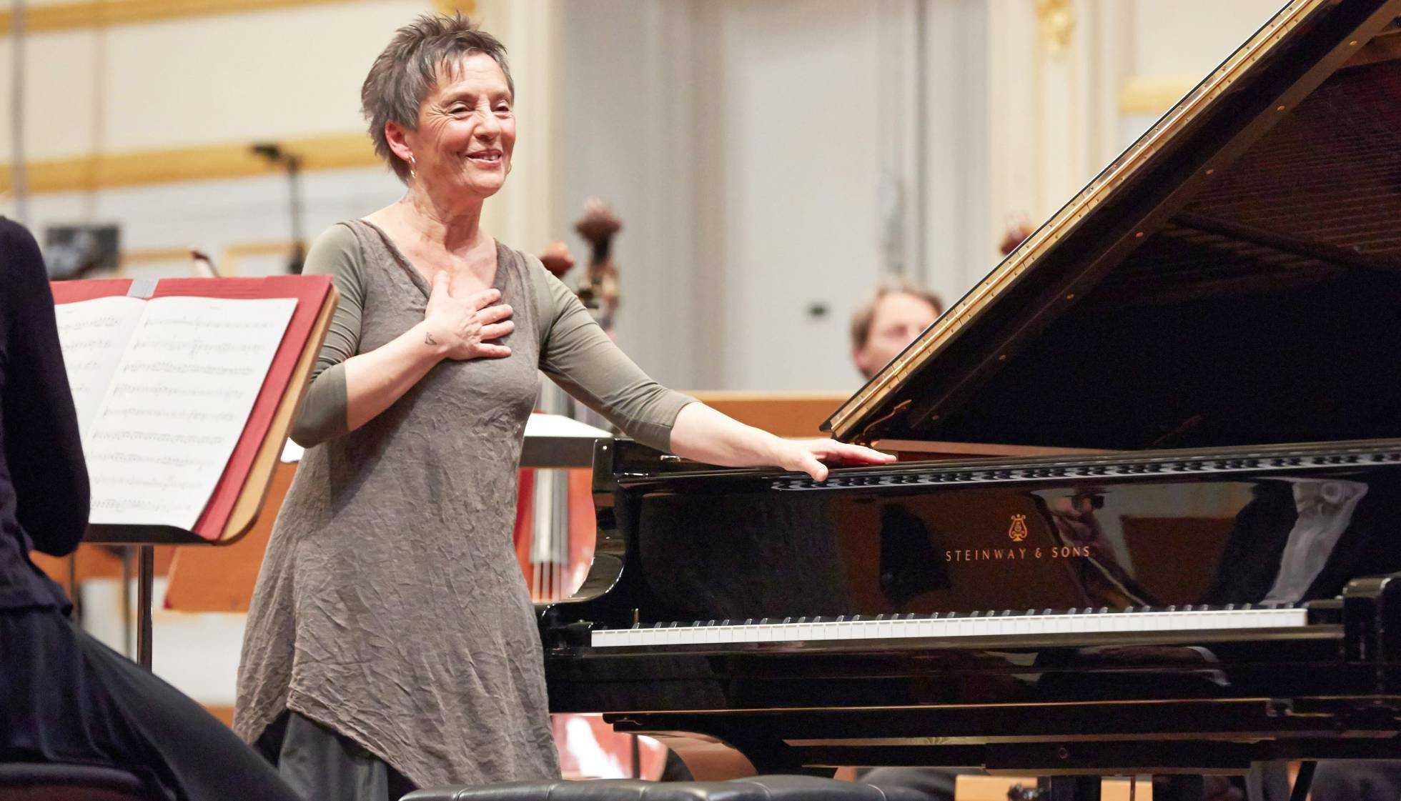 La pianista María João Pires regresa al Palau de la Música con la Orquesta de París y Harding