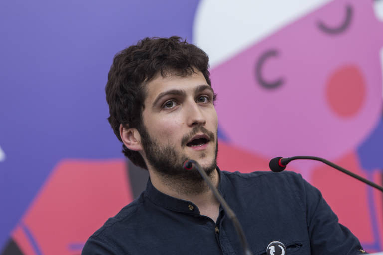 El secretario general de Podemos en la Comunitat Valenciana, Antonio Estañ. Foto: EVA MAÑEZ - 
