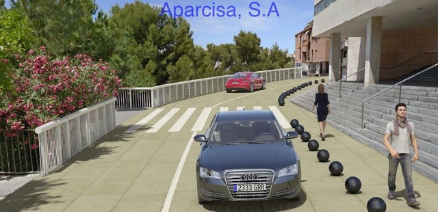 El cambio de tráfico de Aparcisa para el mercado de Elche: dos carriles, sentido invertido y sin carril bici