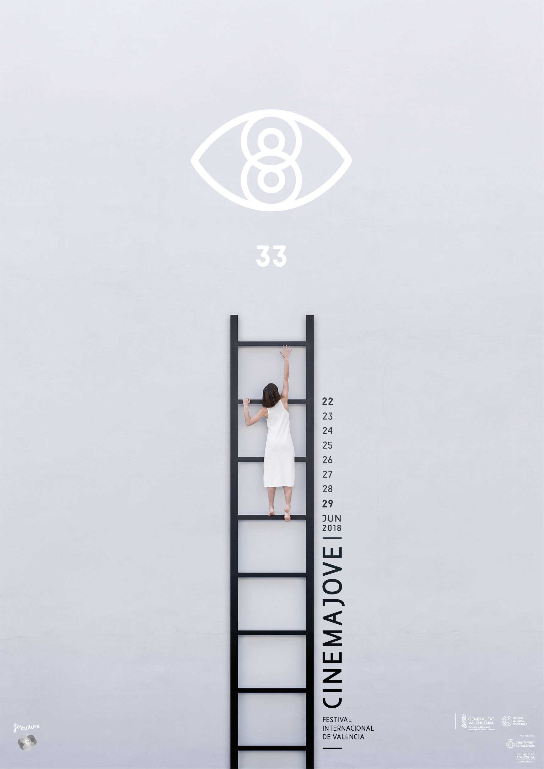 Así es el cartel de la 33 edición de Cinema Jove