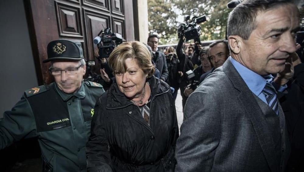 Milagrosa Martínez y los condenados por Fitur entrarán en prisión el próximo 24 de mayo