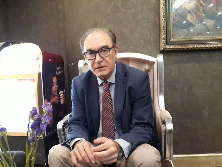 El presidente de Ascer, Vicente Nomdedéu - 