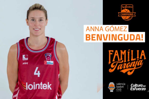 Anna Gómez se incorpora a Valencia Basket

