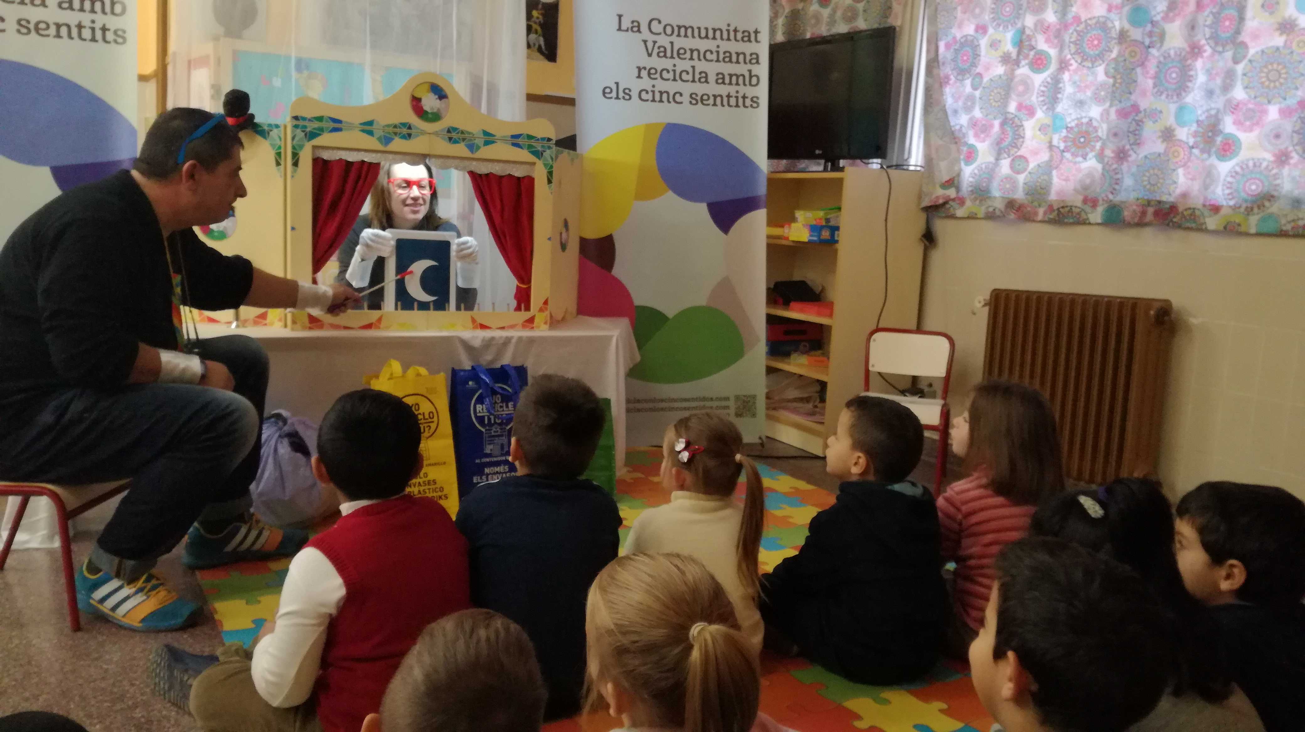 Recicla con los Cinco Sentidos, un proyecto  de la Generalitat que cuenta ya con más de 300.000 participantes  
