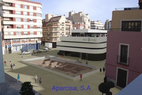 La propuesta de tráfico de Aparcisa por Salitre para el mercado de Elche ya fue descartada en 2016