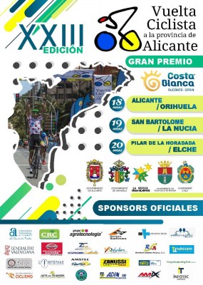 Este viernes arranca la XXIII Vuelta Ciclista a Alicante