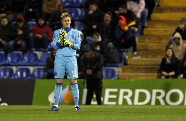 España-Estados Unidos de fútbol femenino en el estadio José Rico Pérez (Fotos: FITO GONZÁLEZ)