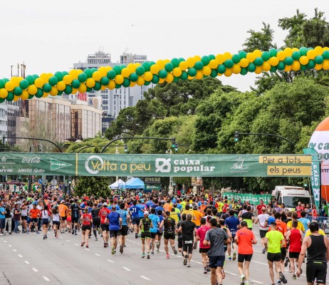 La Volta a Peu València Caixa Popular inundará la ciudad de deporte y ocio en la mañana del domingo
