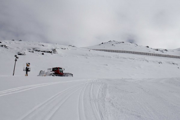 Situación actual de las pistas de Sierra Nevada (Fotos: Cetursa Sierra Nevada)