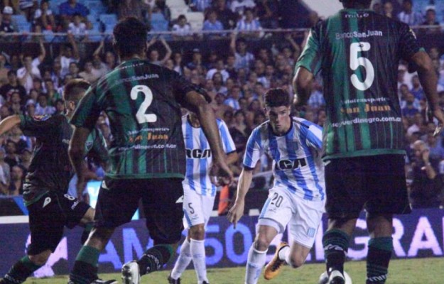 De Paul participa en el empate de Racing contra Independiente