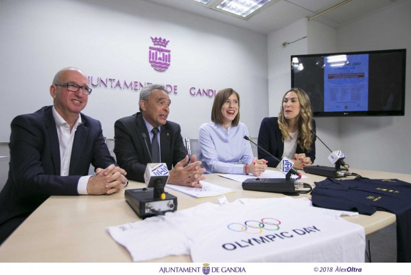 Gandía celebrará el 2 de junio la cuarta edición del Día Olímpico