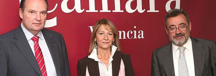 JV Morata, Inmaculada Rguez. Piñero y JV González, durante las jornadas - 