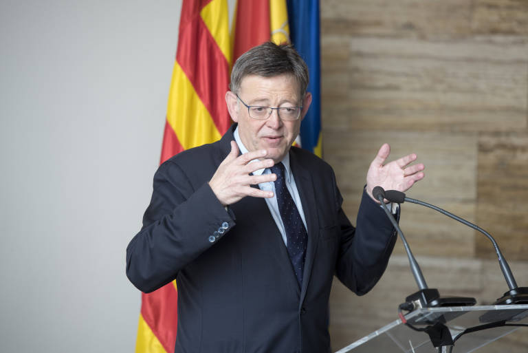 Ximo Puig. Foto: RAFA MOLINA - 