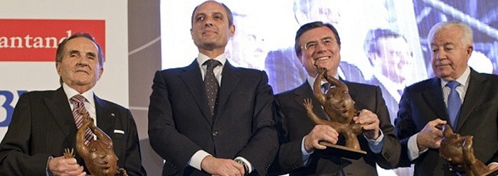 José María  Viñals, Francisco Ros Casares y Enrique Rico, galardonados en la Noche de las Finanzas 