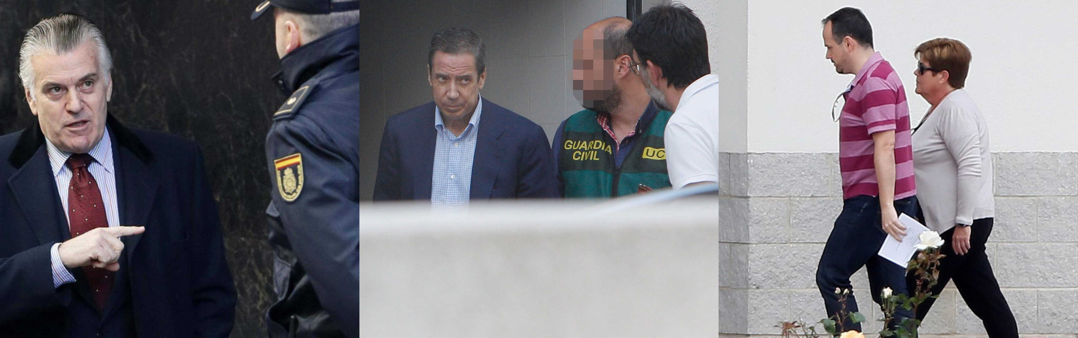 Luis Bárcenas, Eduardo Zaplana y Milagrosa Martínez - 